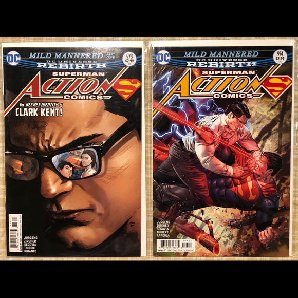 19 DC Universe Rebirth Superman Action Comics - Picture 10 of 11